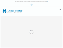 Tablet Screenshot of larchmontmd.com
